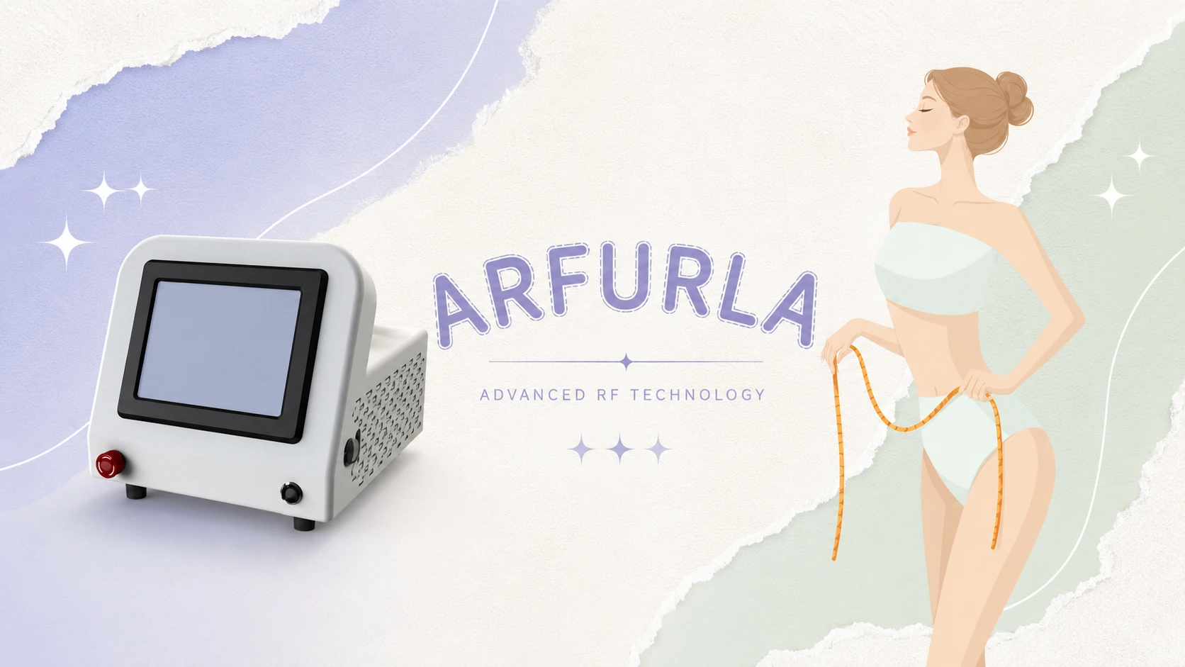 Arfurla laser lipo machine for professional body contouring and skin tightening application