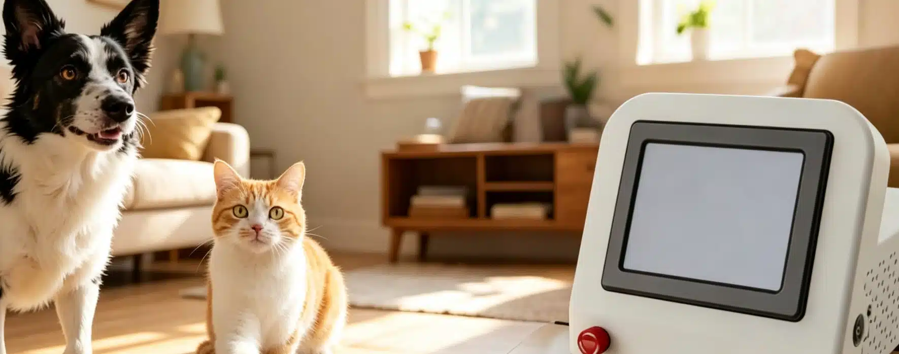 Veterinary laser system for pet rehabilitation