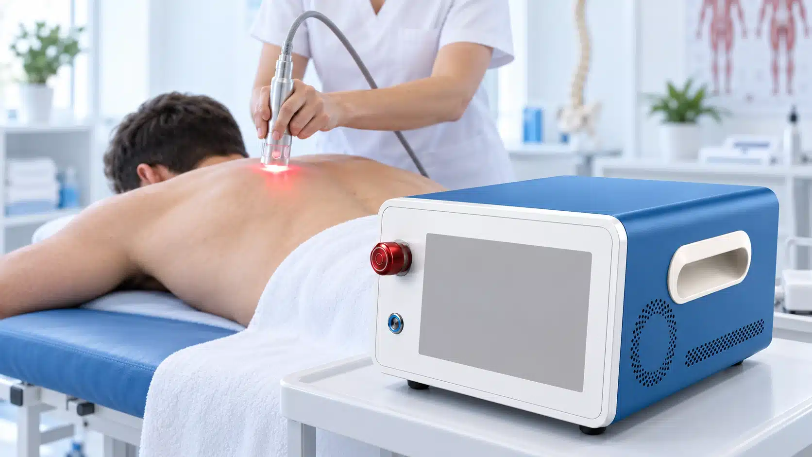 Arfurla Class IV physiotherapy laser system for pain-management applications